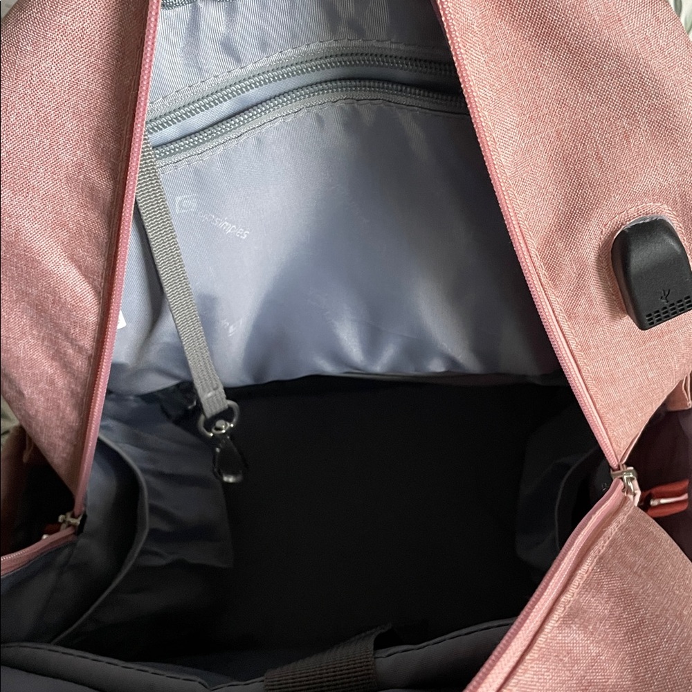 Stylish Pink Backpack - Picture 12 of 13